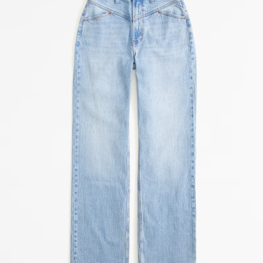 Abercrombie & Fitch Light Blue Flare Jeans